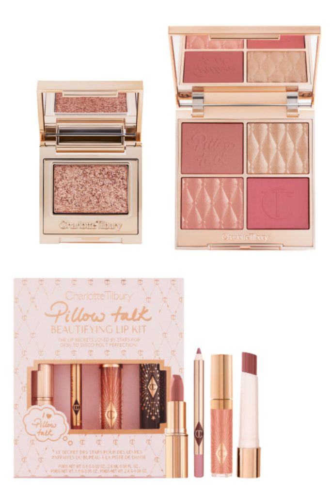 Best Black Friday Sale Beauty Buys: Pillow Talk Beautifying Face Palette, (RRP: $120)  Pillow Talk Beautifying Lip Kit (RRP: $70),Hypnotising Pop Shots (RRP: $51) Image Credit: Charlotte Tilbury 