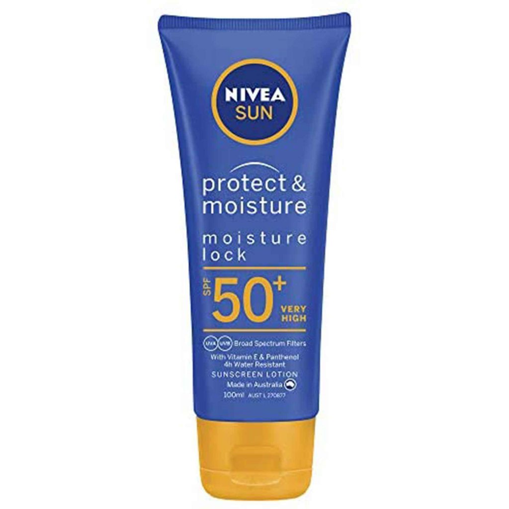 An affordable favourit, Nivea Sun SPF 50+ Protect & Moisture