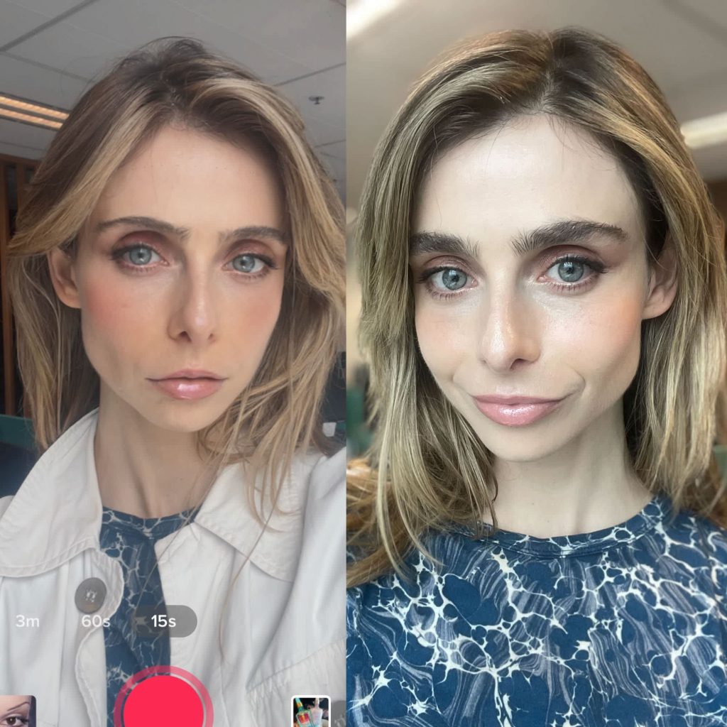 Ruby Feneley tries the TikTok Skinny Brow Trend 