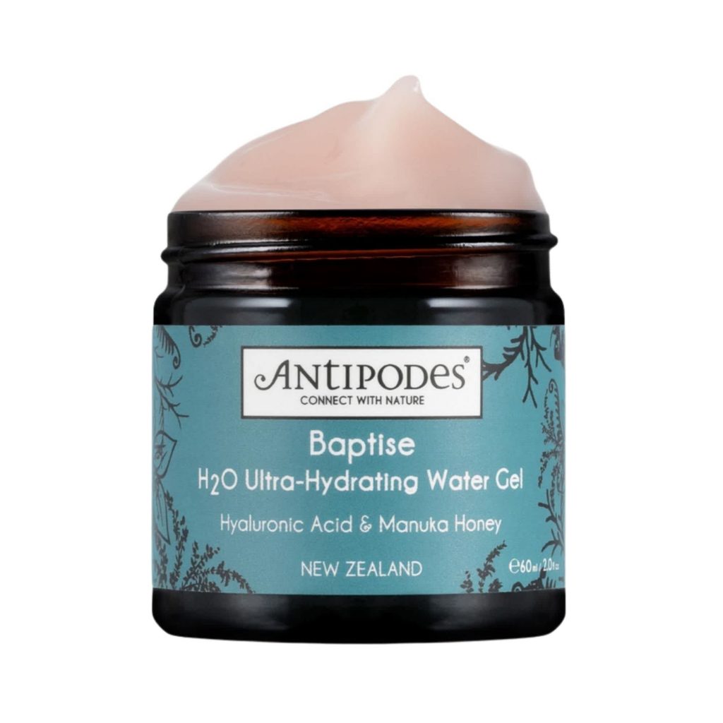 Best Budget Moisturisers: Antipodes, Baptiste H20 Hydarting Water Gel