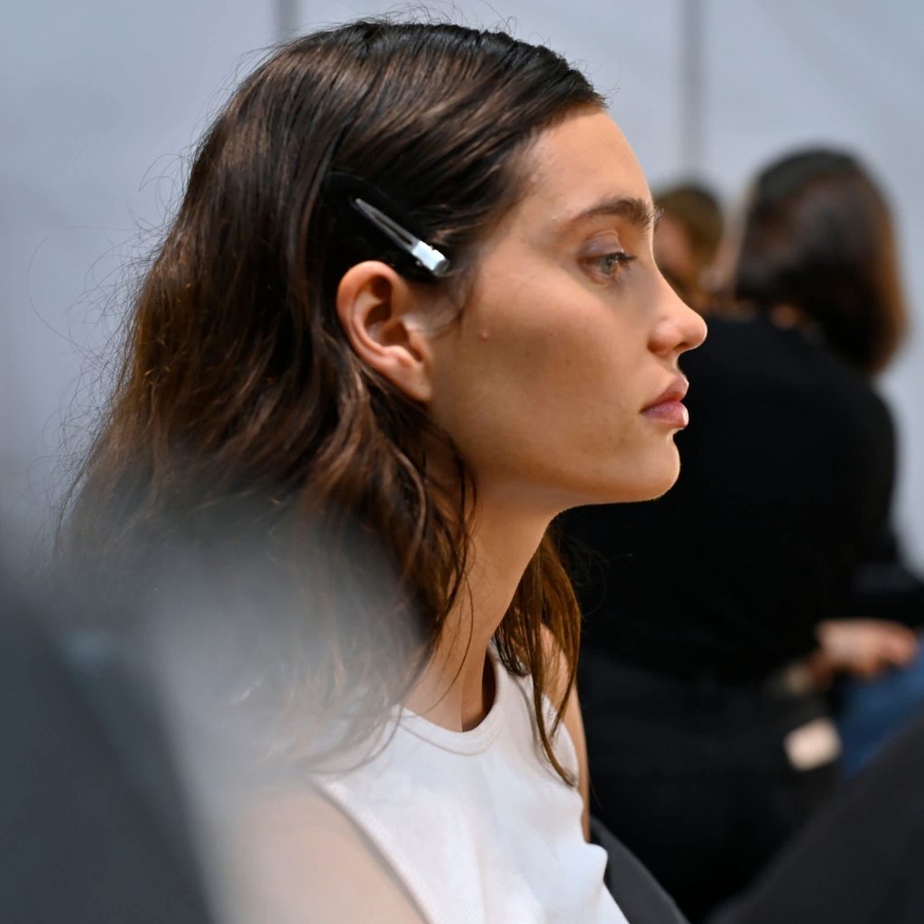 Flawless complexions backstage at Beare Park