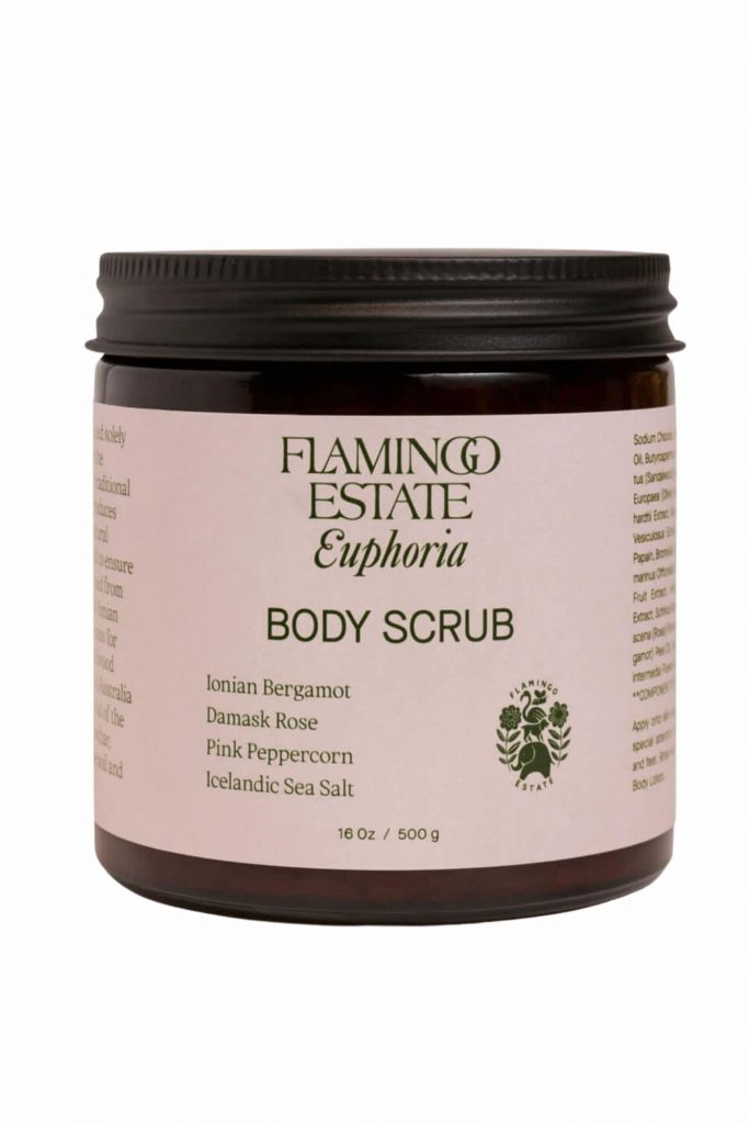 Flamingo Estate, Euphoria Body Scrub, ($90)