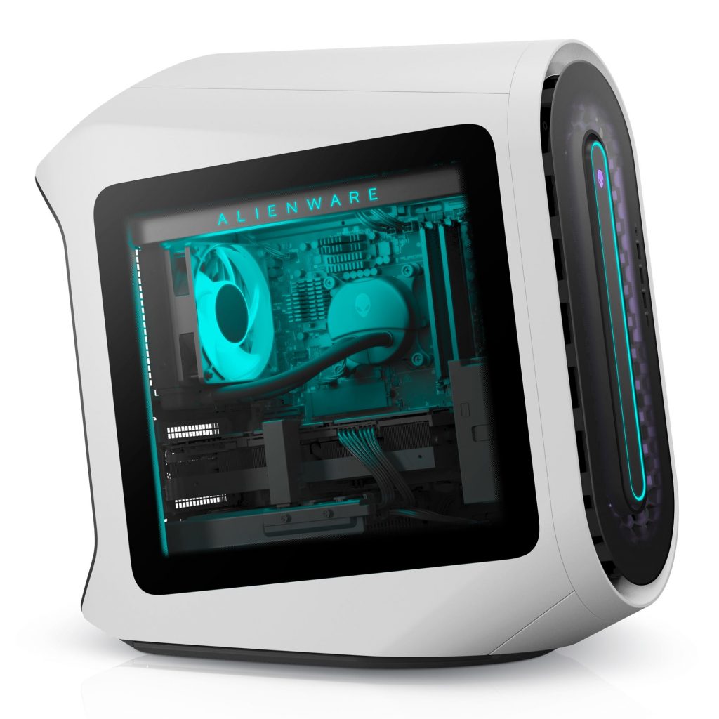 The Alienware Aurora R13 gaming PC.