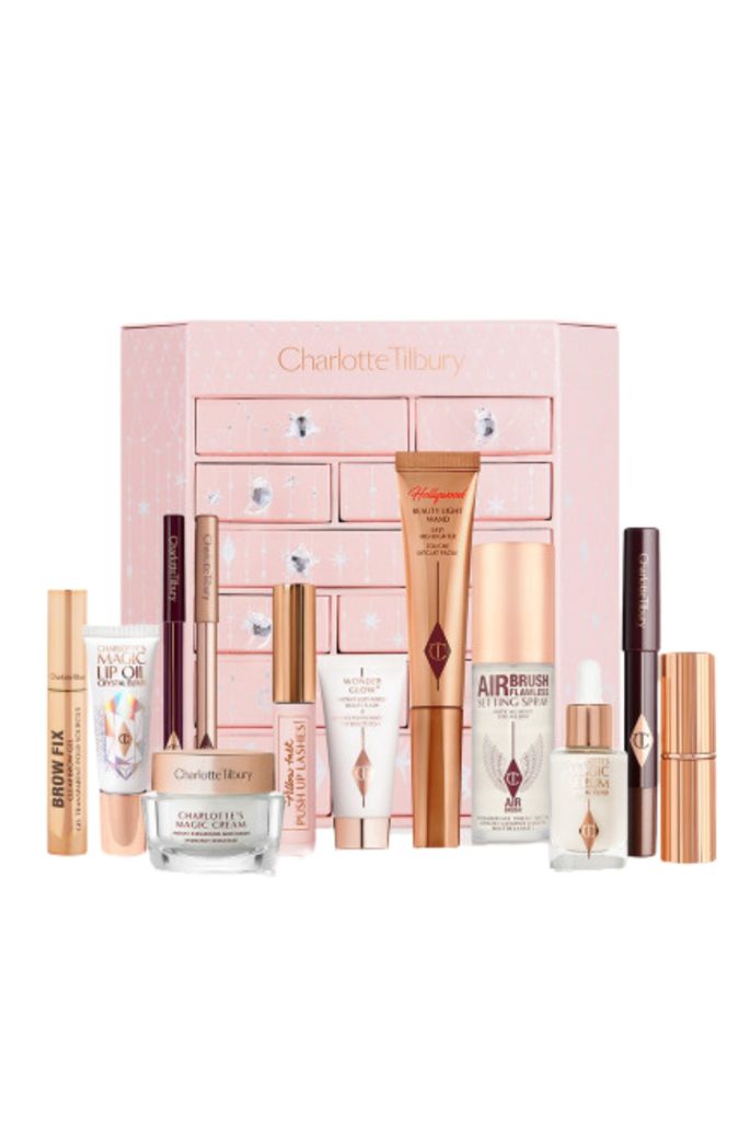 Best Beauty Advent Calendars 2022:  Charlotte Tilbury. Charlotte's Diamond Chest of Beauty Stars ($295)