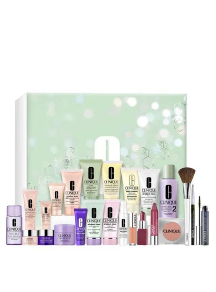 Best Beauty Calendars Australia 2022: Clinique 24 Days of Clinique, ($230) Image Credit: Clinique 