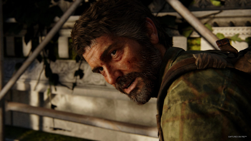 Joel in The Last of Us Part 1.