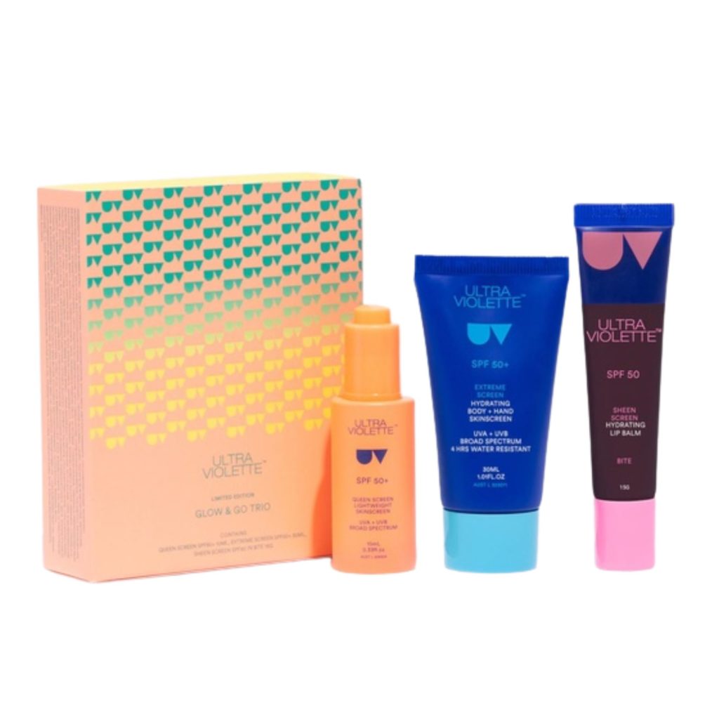 Ultra Violette, Glow and Go Trio ($40) Image Credit: Ultra Violette