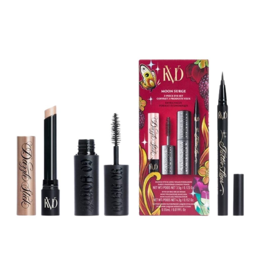 KVD, Moon Surge 2 Piece Eye Set, ($48) Image Credit: KVD