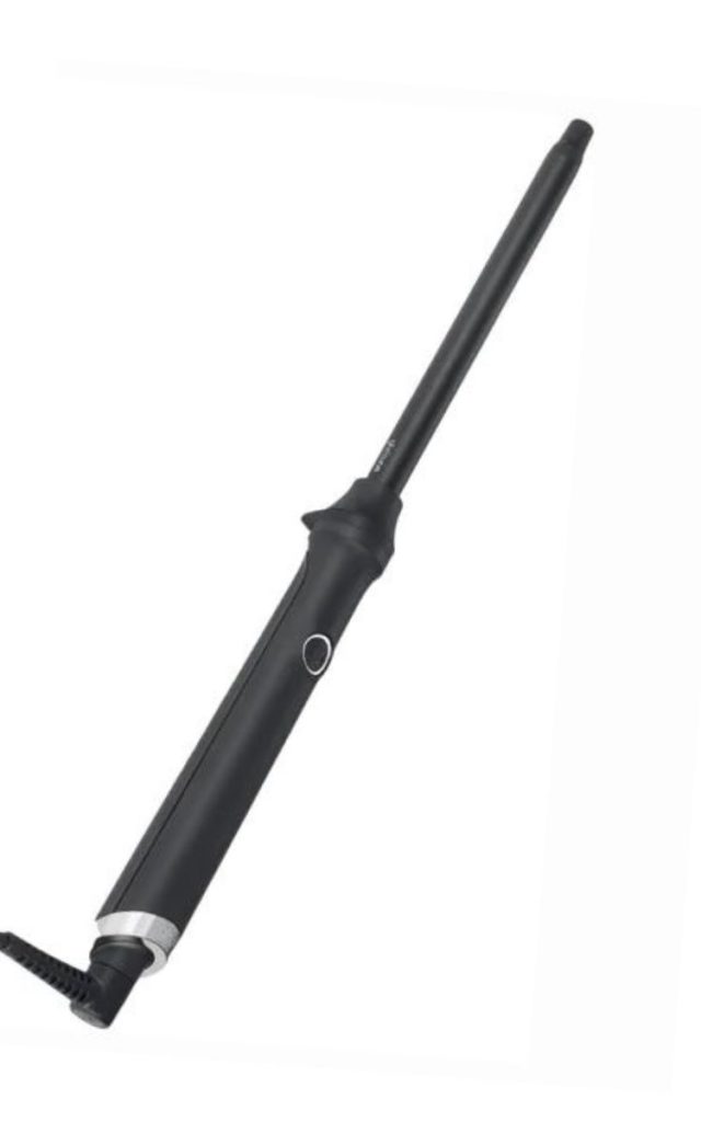 Best wet look hair products: ghd, Thin Wand Hair Curler 14mm ($270) 