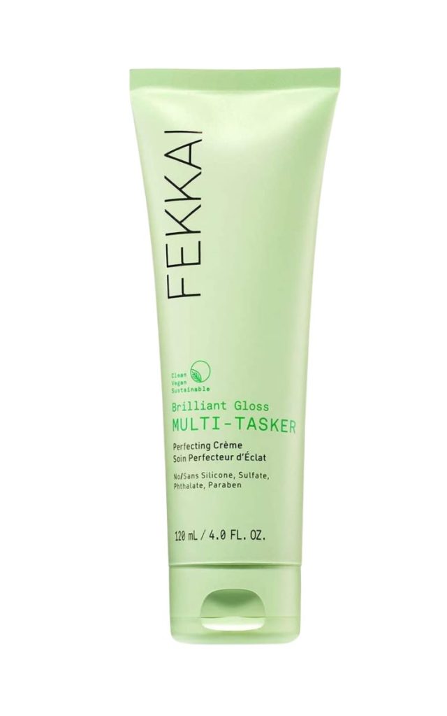 Maintaining shine on lightened, coloured hair can be tricky, we love Fekkai Brilliant Gloss Multi-Tasker