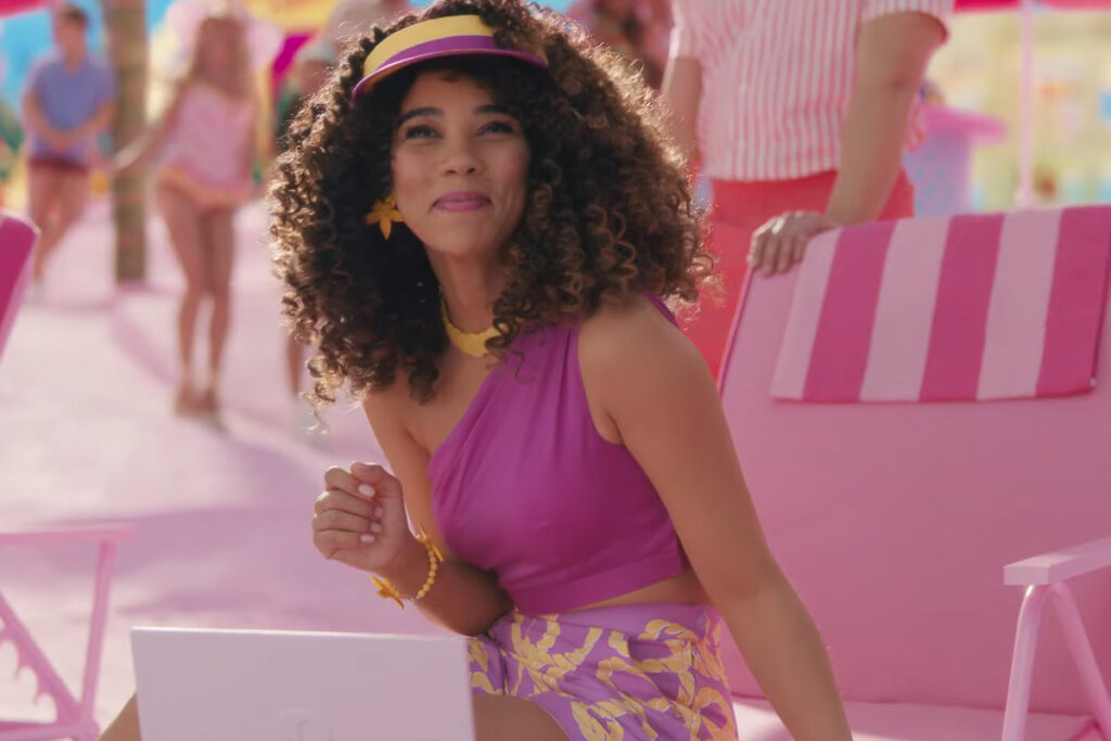 Alexandra Shipp as Barbie.