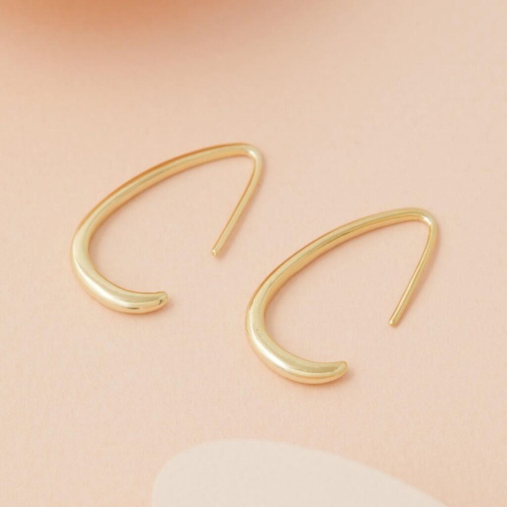 Reliquia Jewellery Costa Hoops - Gold Filled jewellery