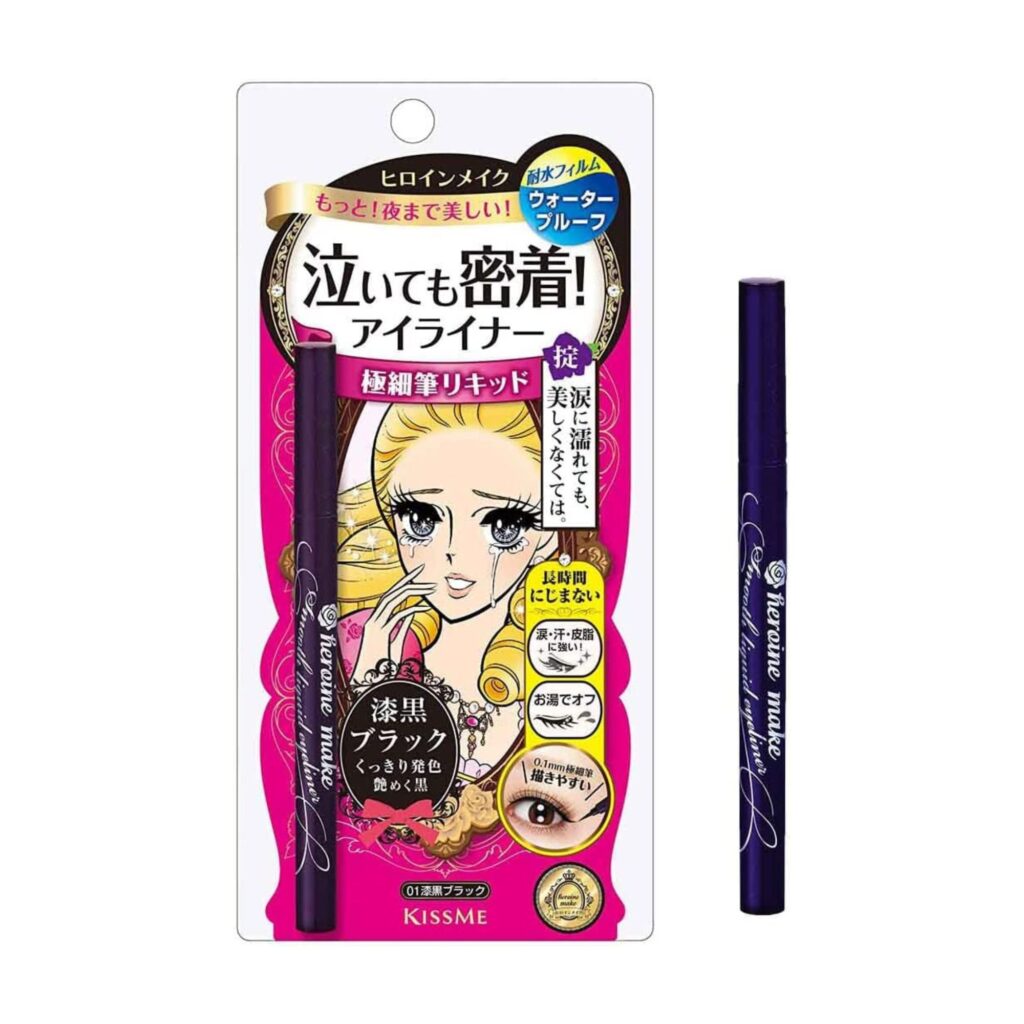 Kiss Me Heroine Make Smooth Waterproof Liquid Eyeliner - J-beauty products