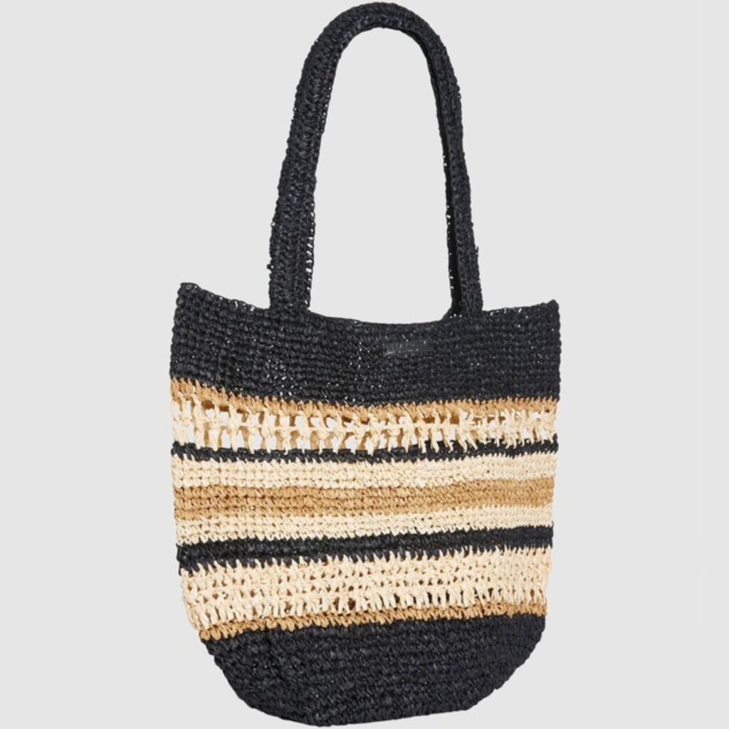 Seafolly Woven Stripe Bag - Tomato Girl Aesthetic