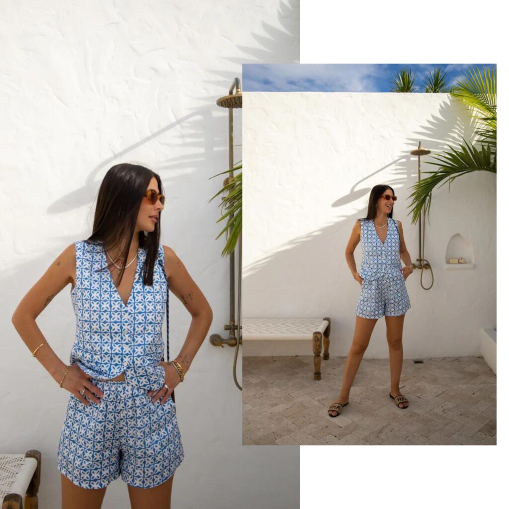 VRG GRL Sun Seeker Vest Top and Linen Shorts - VRG GRL New Collection