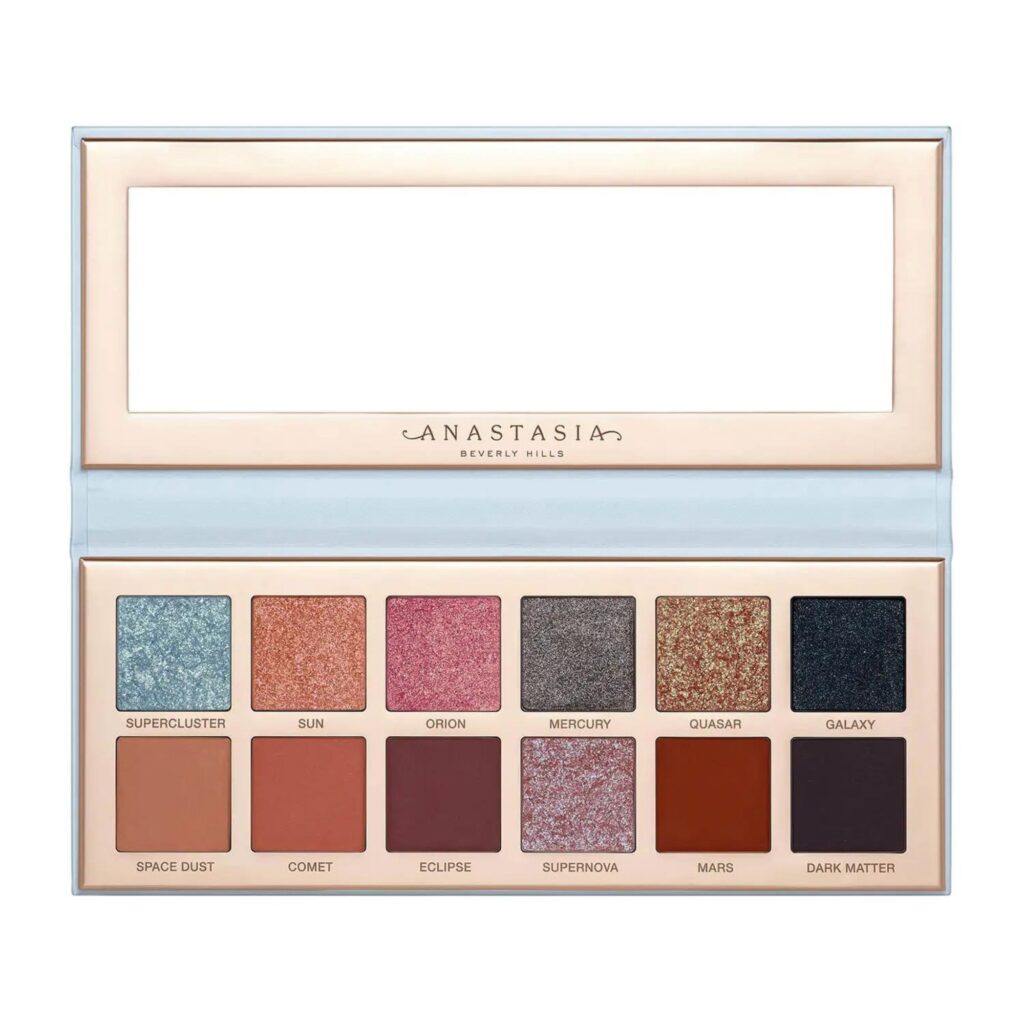 glittery eyeshadow palette