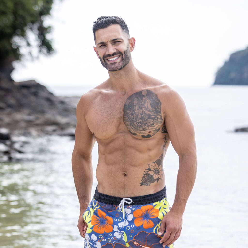 Million Dollar Island 2023 contestant Simon