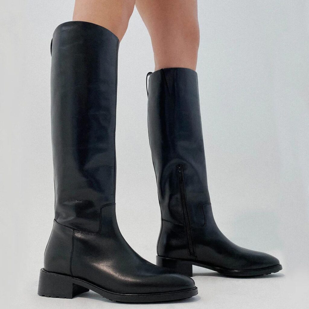 Tony Bianco Eleanor Black Como Calf Boots - Best Black Boots