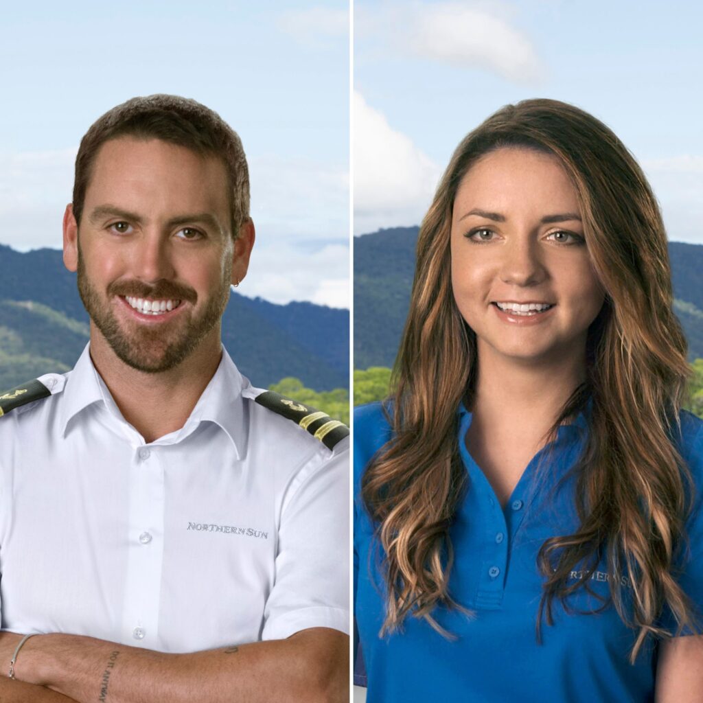 Below Deck's Luke Jones and Laura Bileskalne