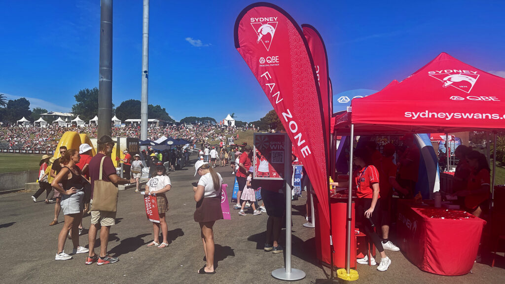 AFLW game in Sydney, Australia