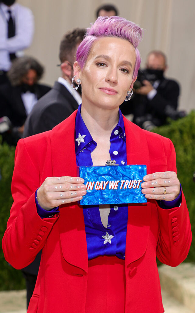 Megan Rapinoe's Met Gala Protest Outfit, 2021