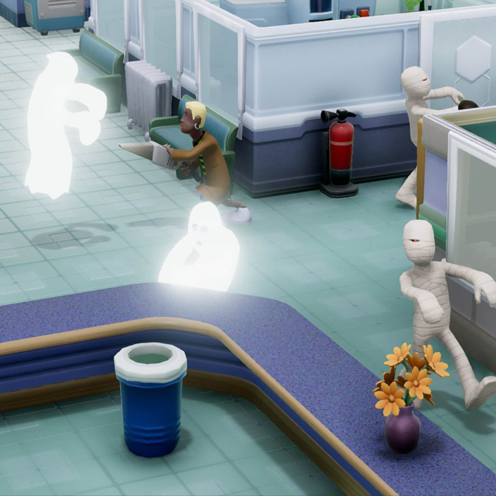 A screenshot of Two Point Hospital.