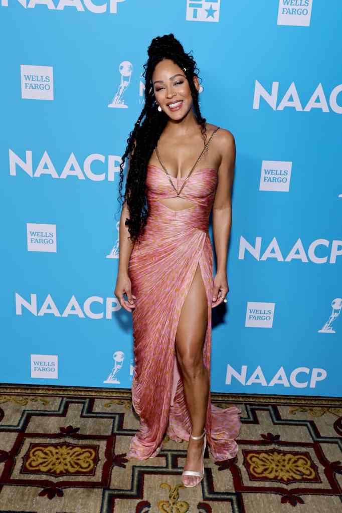 Meagan Good at the NAACP Image Awards