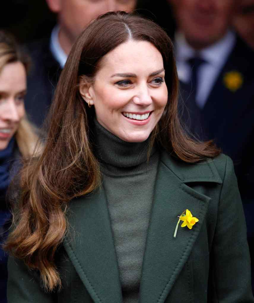 Kate Middleton While on a visit to the Blaenavon Heritage Centre