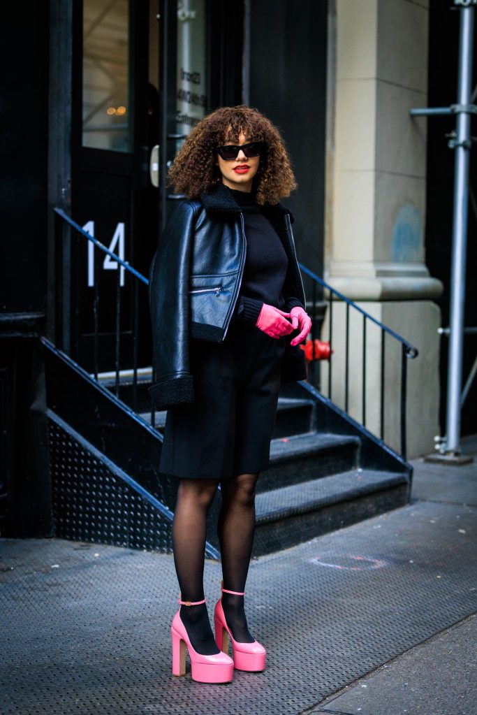 New York Fashion Week Street Style Day 1