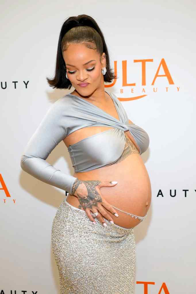 Rihanna Wearing Coperni at Fenty Beauty's Ulta Launch Party