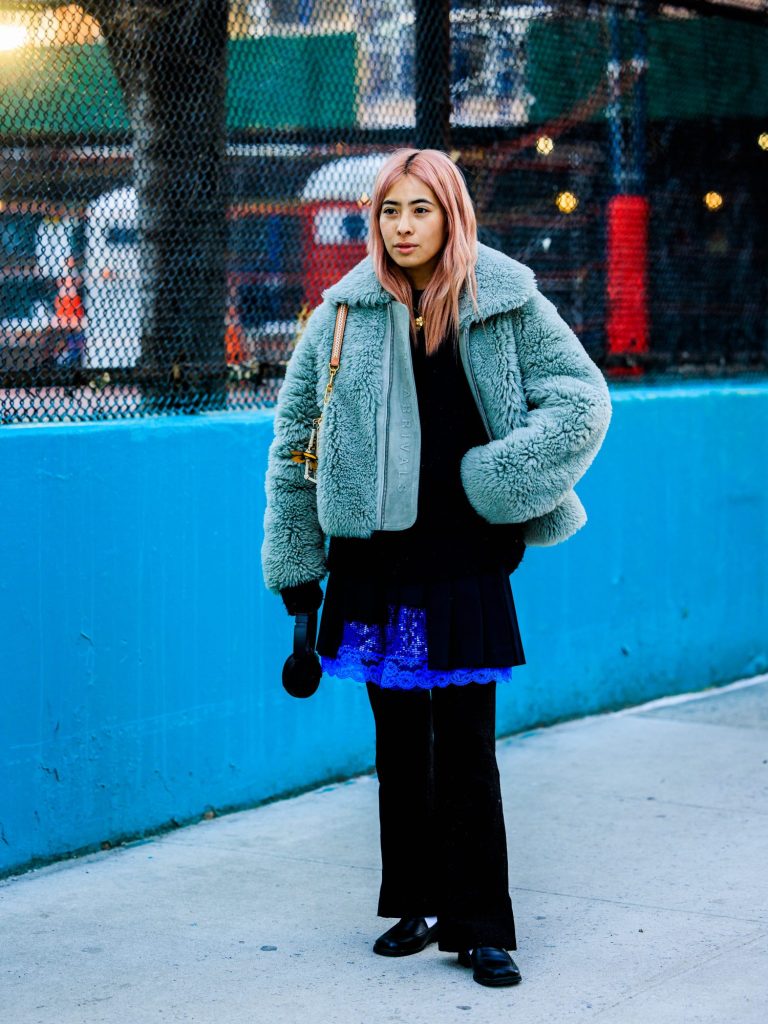 New York Fashion Week Street Style Day 1