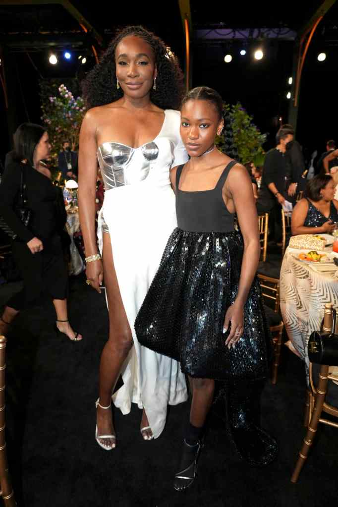 Venus Williams and Demi Singleton at the 2022 SAG Awards