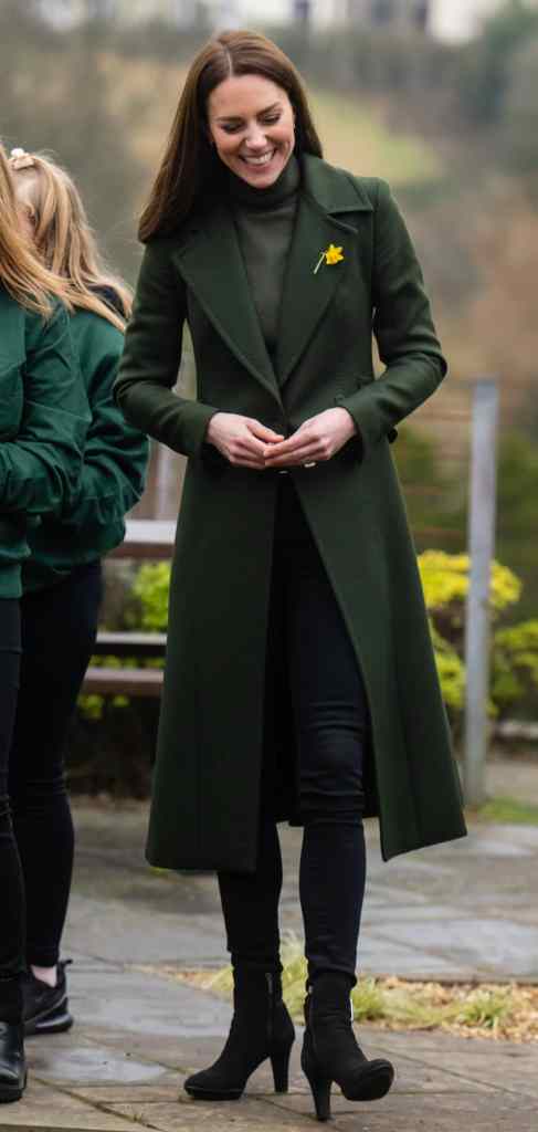 Kate Middleton While on a visit to the Blaenavon Heritage Centre