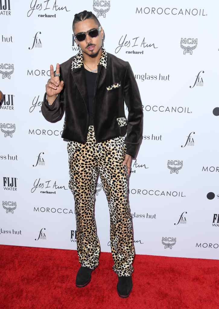 Quincy Brown in Versace Sunglasses at the Daily Front Row Fashion Los Angeles Awards