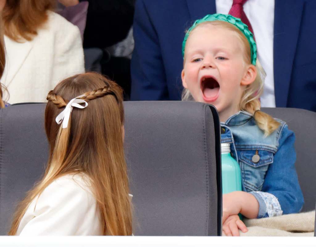 Princess Charlotte at the Platinum Pageant on June 5