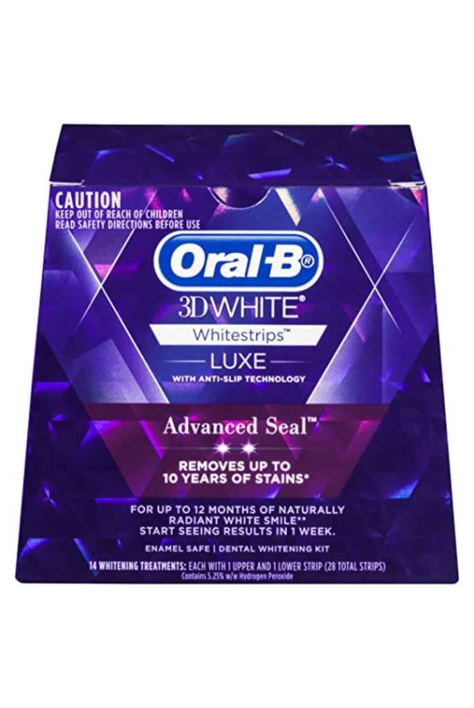 Oral-B 3D White, Whitestrips Luxe Advanced Seal Whitestrips ($25)