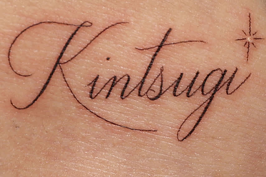 Vanessa Morgan's "Kintsugi" Tattoo