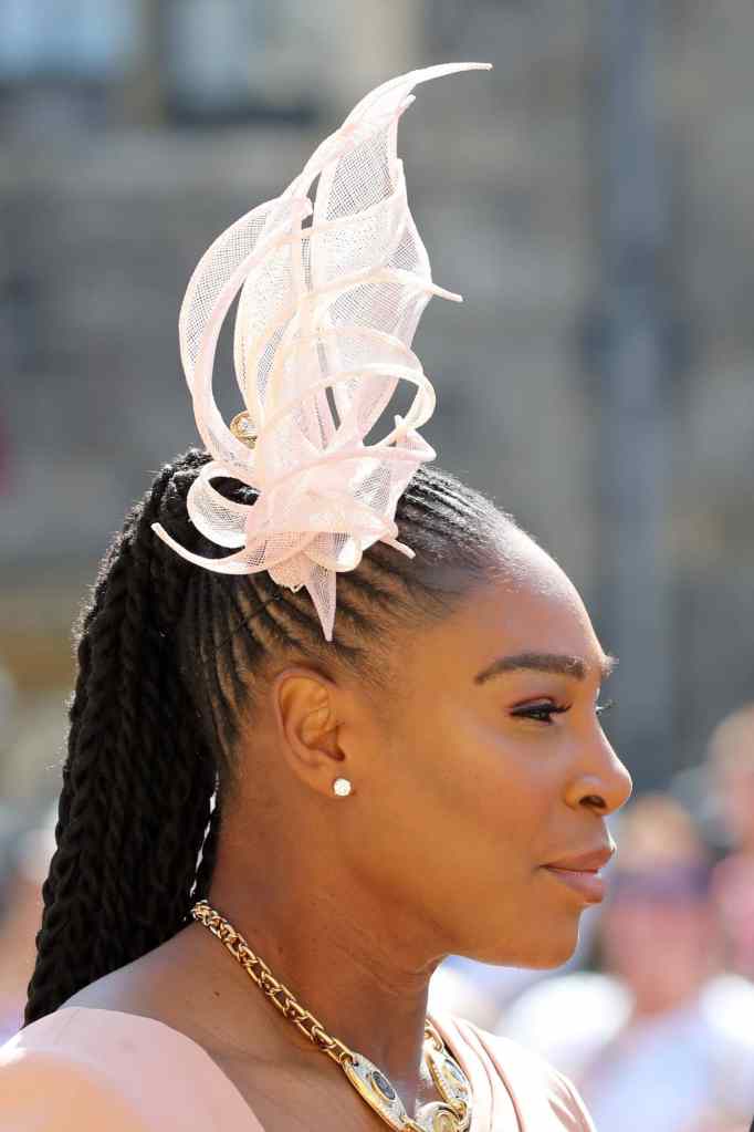 Serena Williams Royal Wedding Braids