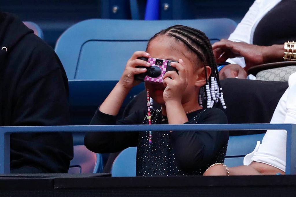 Olympia Ohanian's Braids at the 2022 US Open