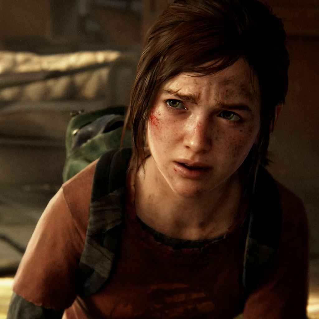 Ellie in The Last of Us Part 1.