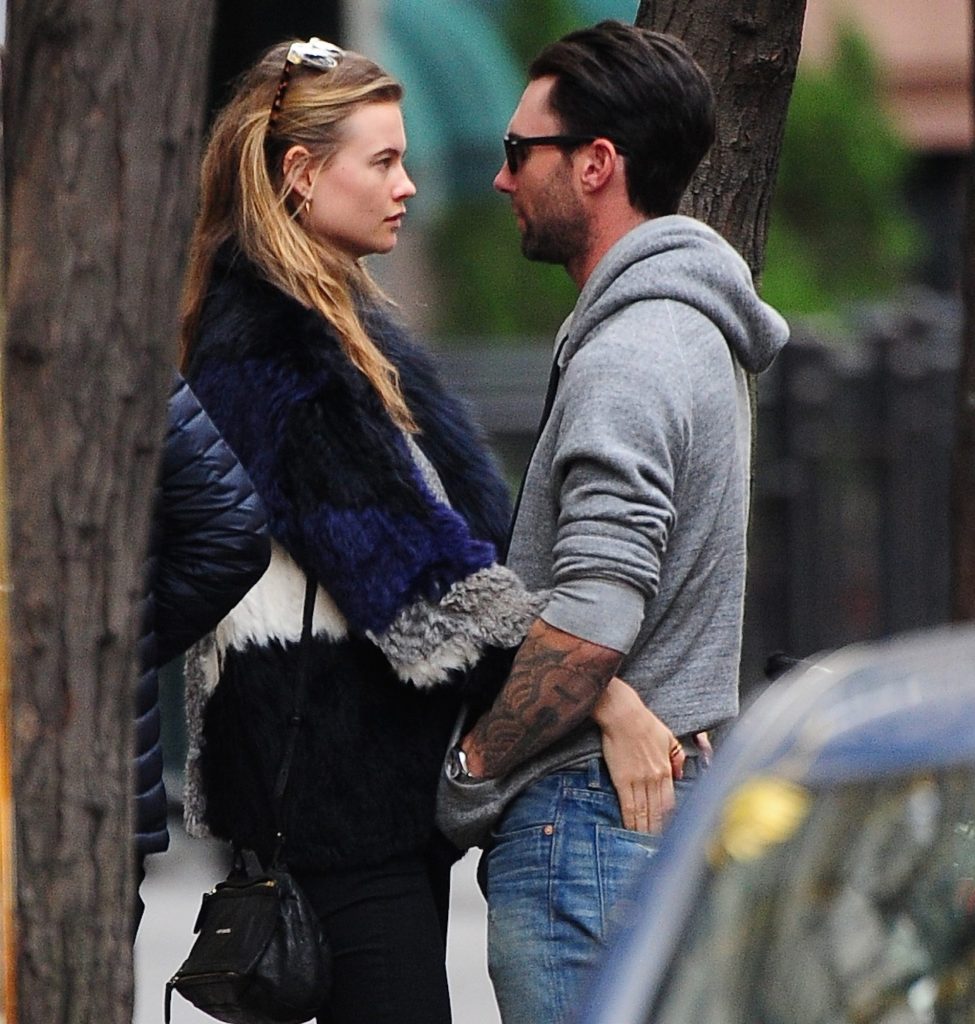 June 2012: Adam Levine and Behati Prinsloo Spark Dating Rumors