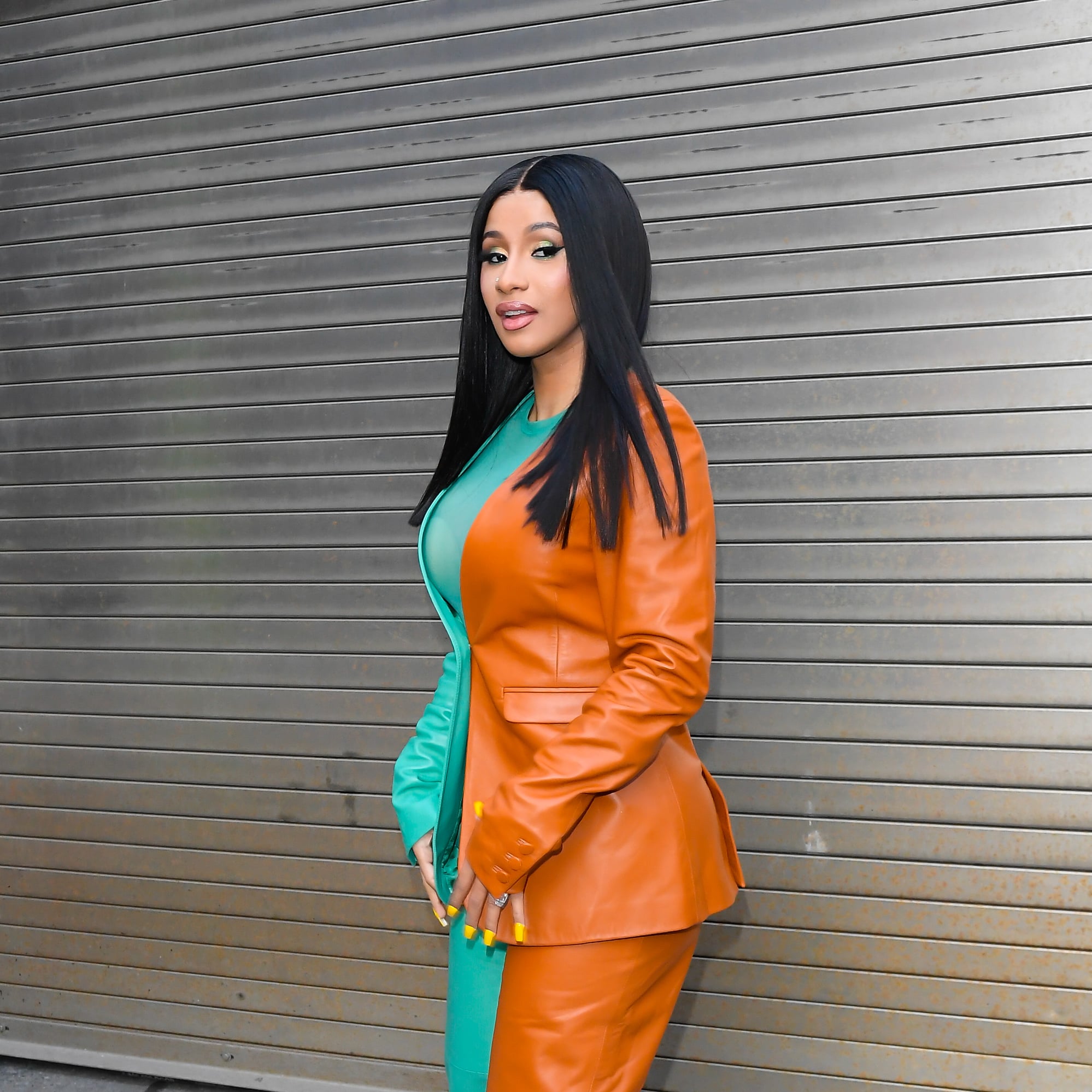 Cardi B's Auburn Hair Color For Court