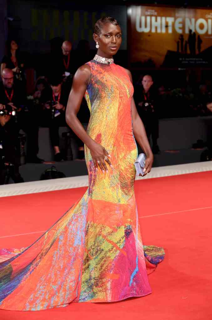 Jodie Turner-Smith in Christopher John Rogers at the 2022 Venice Film Festival