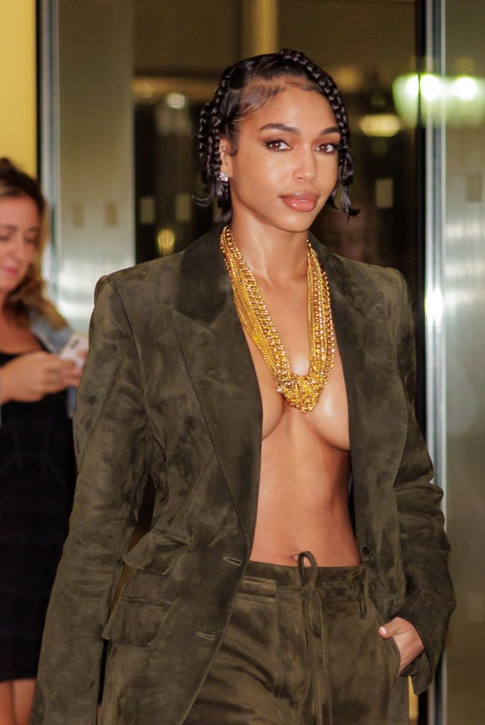 Lori Harvey’s Baby Braids Hairstyle at NYFW