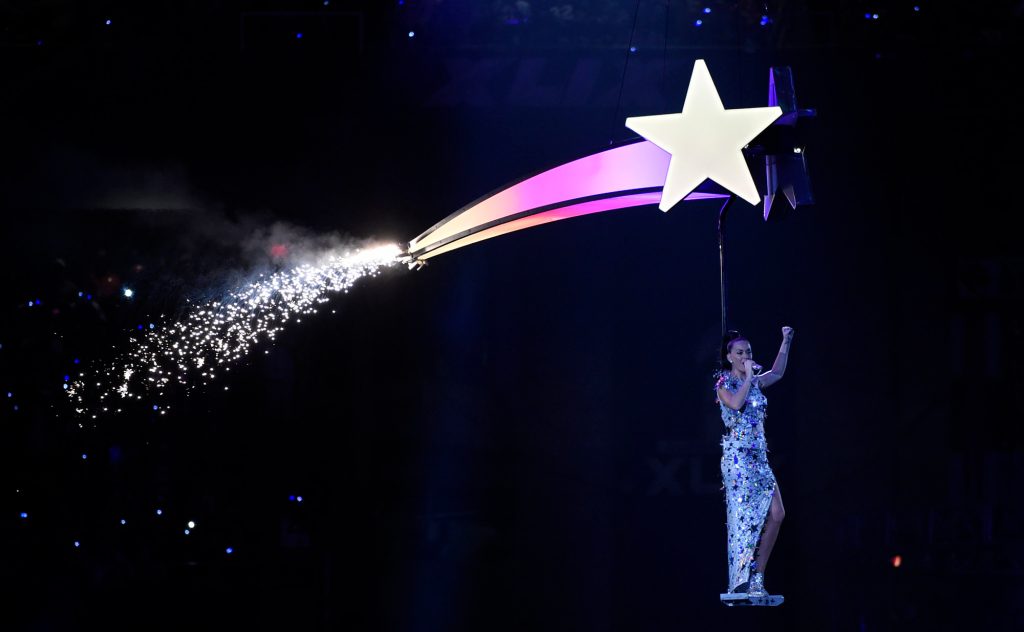 Katy Perry and Missy Elliott Perform at the Super Bowl in 2015