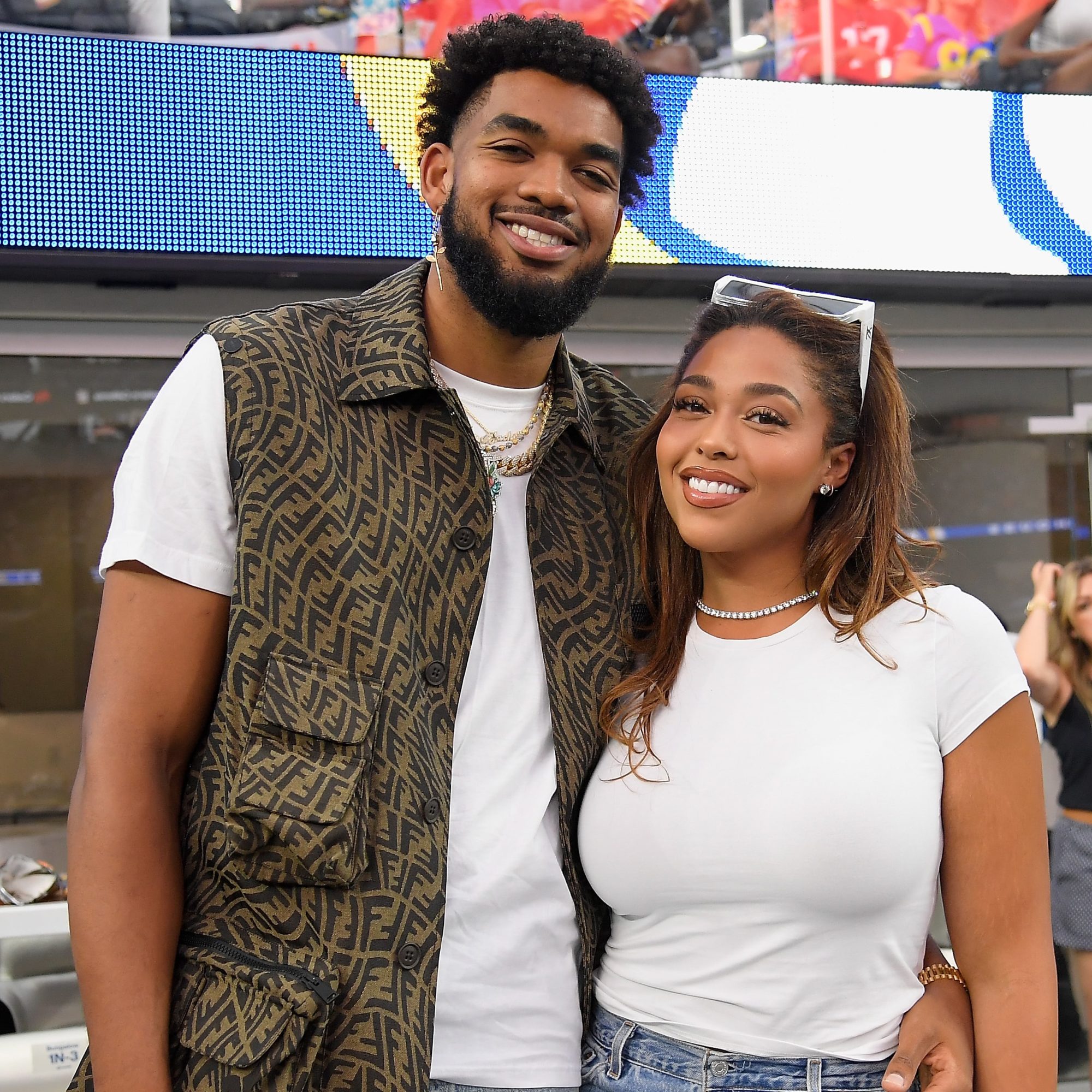 Karl-Anthony Towns 25th Birthday Present For Jordyn Woods