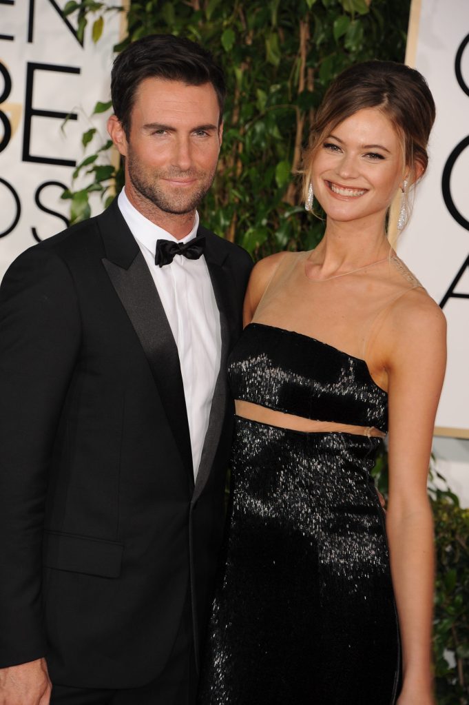 July 2013: Adam Levine and Behati Prinsloo Get Engaged