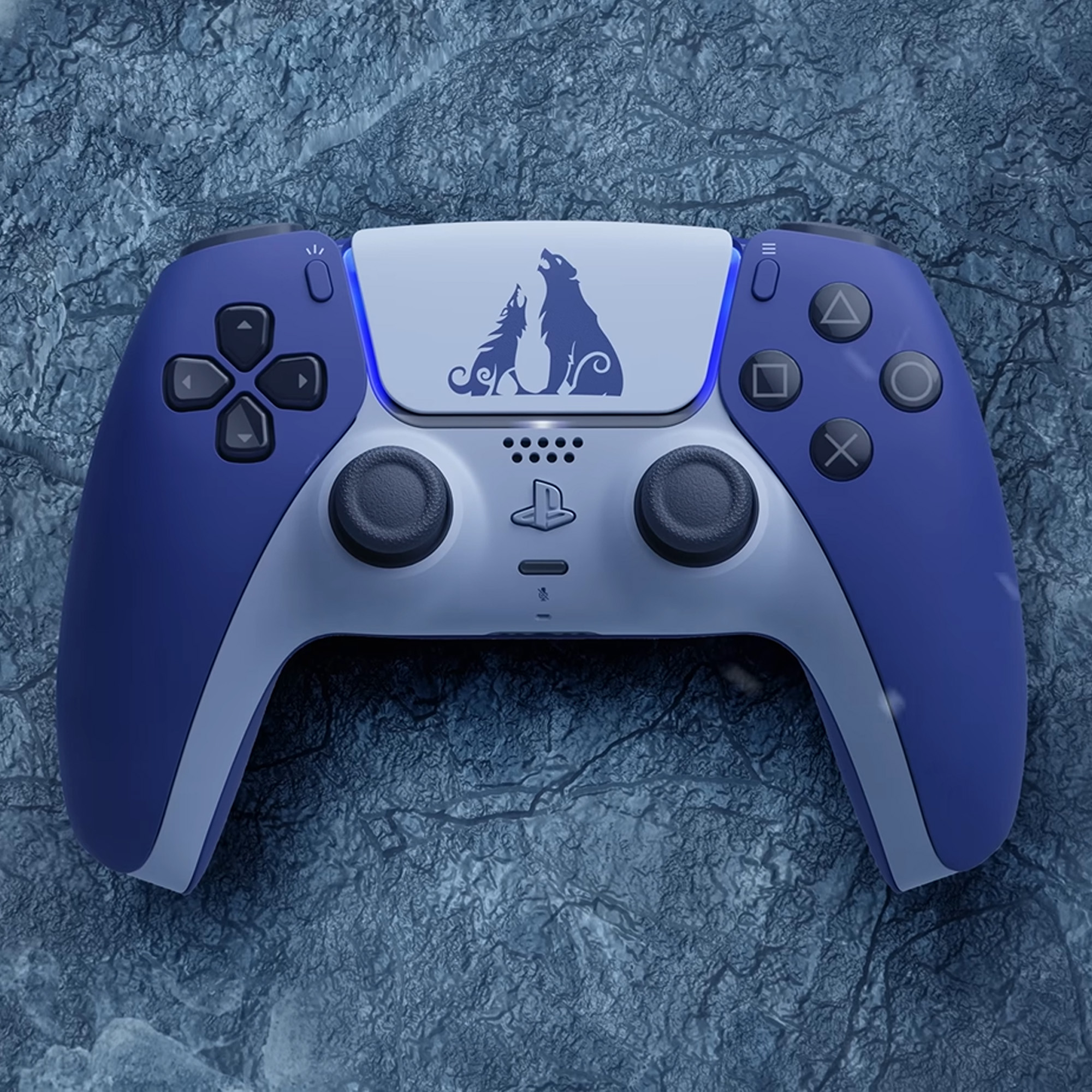 The God of War: Ragnarok controller.