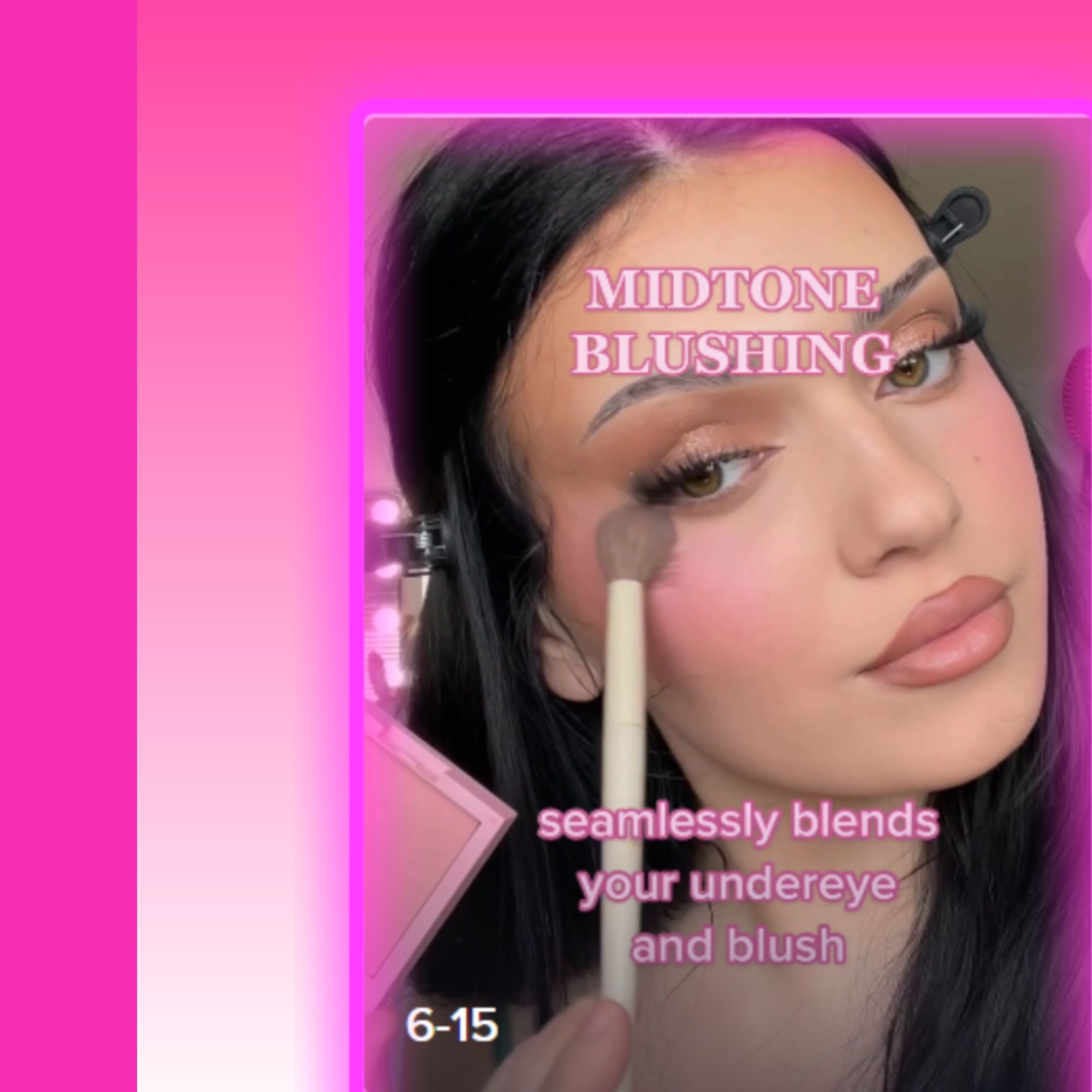 What is mid tone blush tiktok