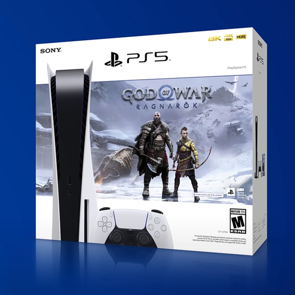 The God of War PS5 bundle.